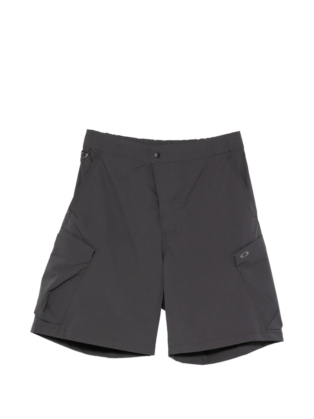 Oakley logo-patch cargo shorts - Grigio