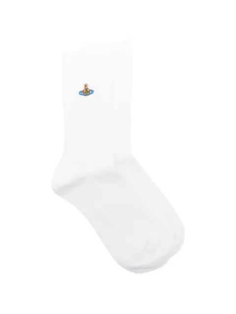 Vivienne Westwood Karierte Socken mit Logo