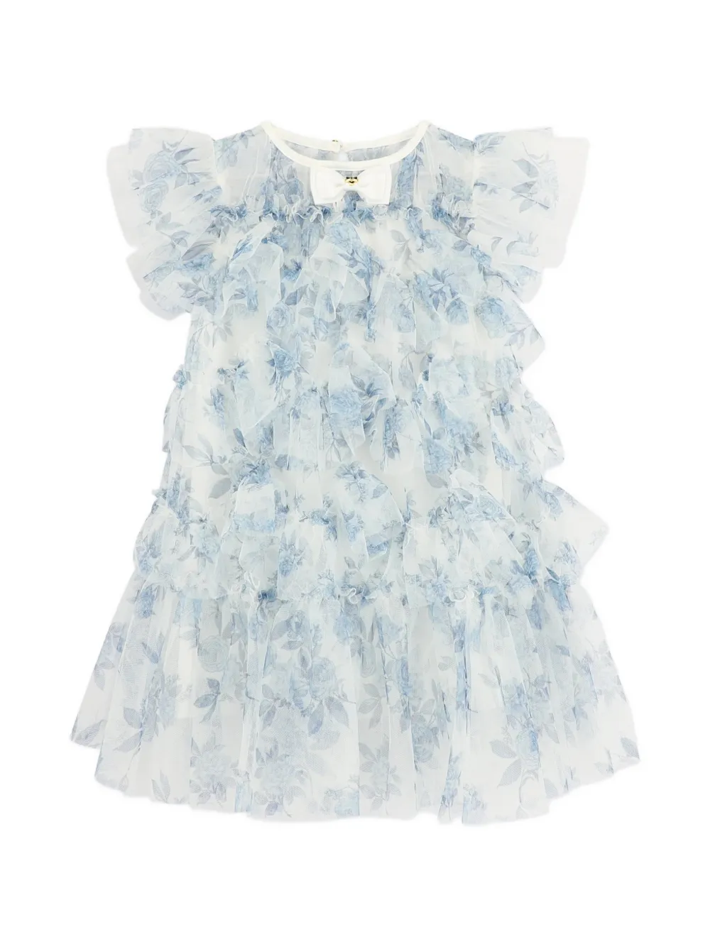 ANGEL'S FACE KIDS Etta floral-print dress - Blu
