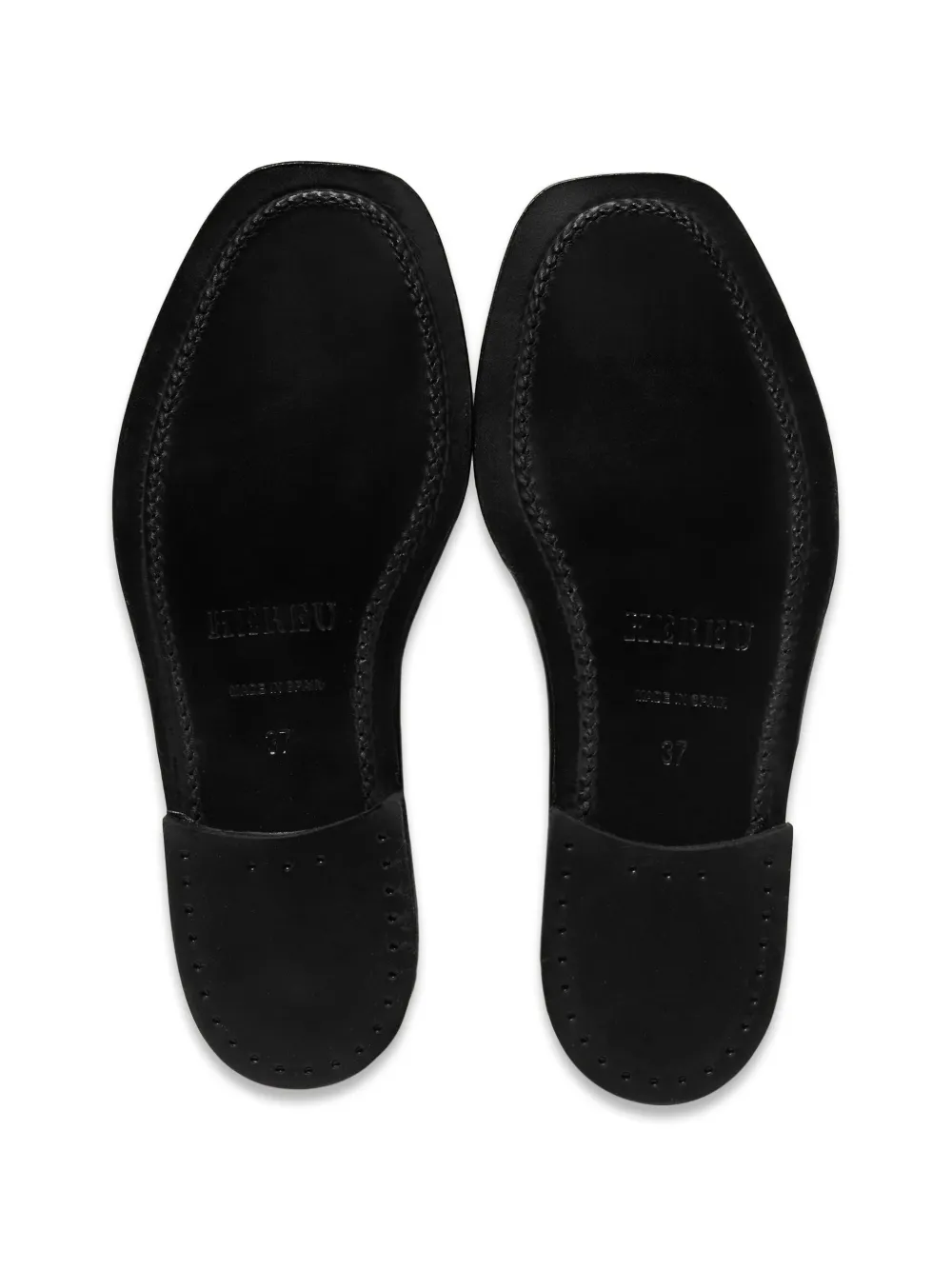 Hereu Slip-on loafers met detail Blauw