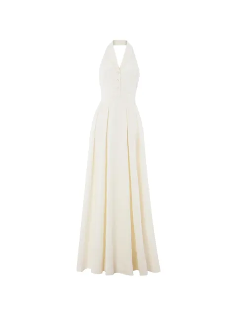 Temperley London robe longue Elodie à dos nu