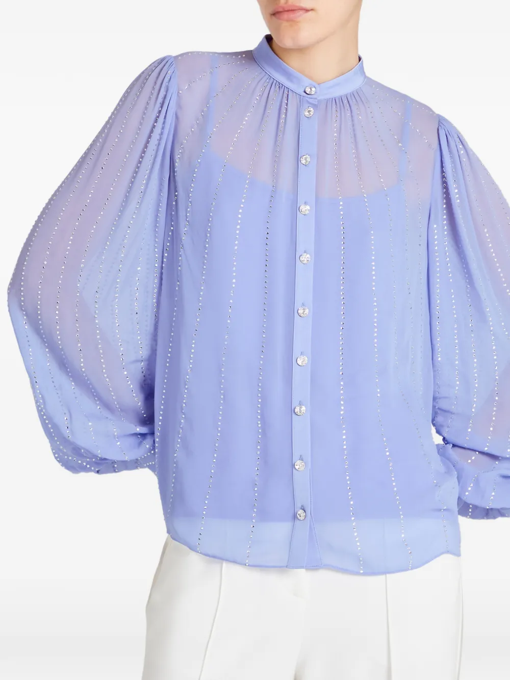  Temperley London Villanelle Blouse - Blue 