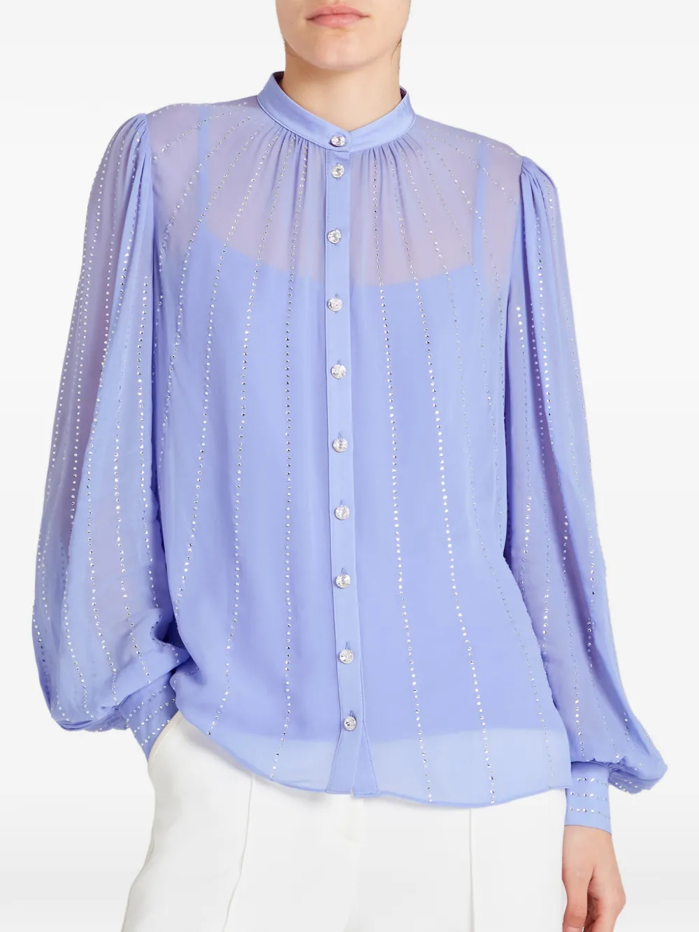  Temperley London Villanelle Blouse - Blue 