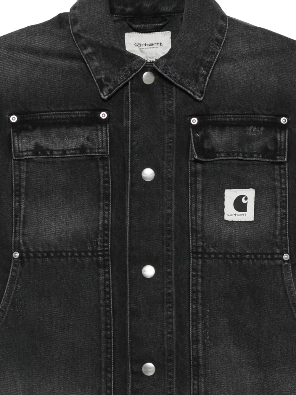 Carhartt WIP OG Arctic jack met logo-patch en knopen Zwart