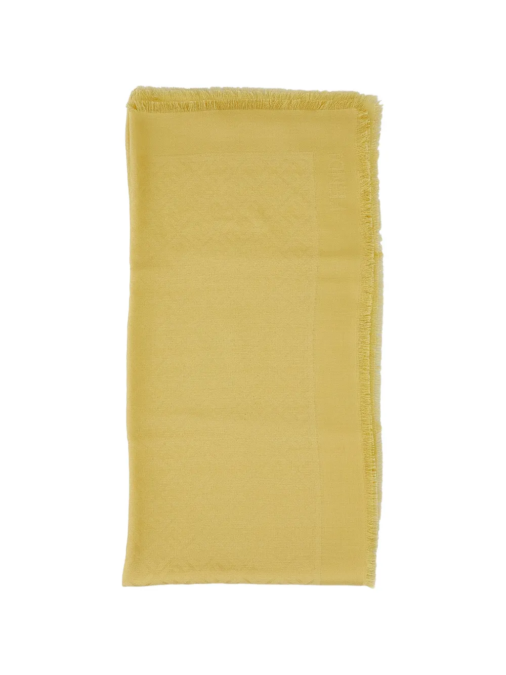 FENDI FF pattern scarf - Giallo