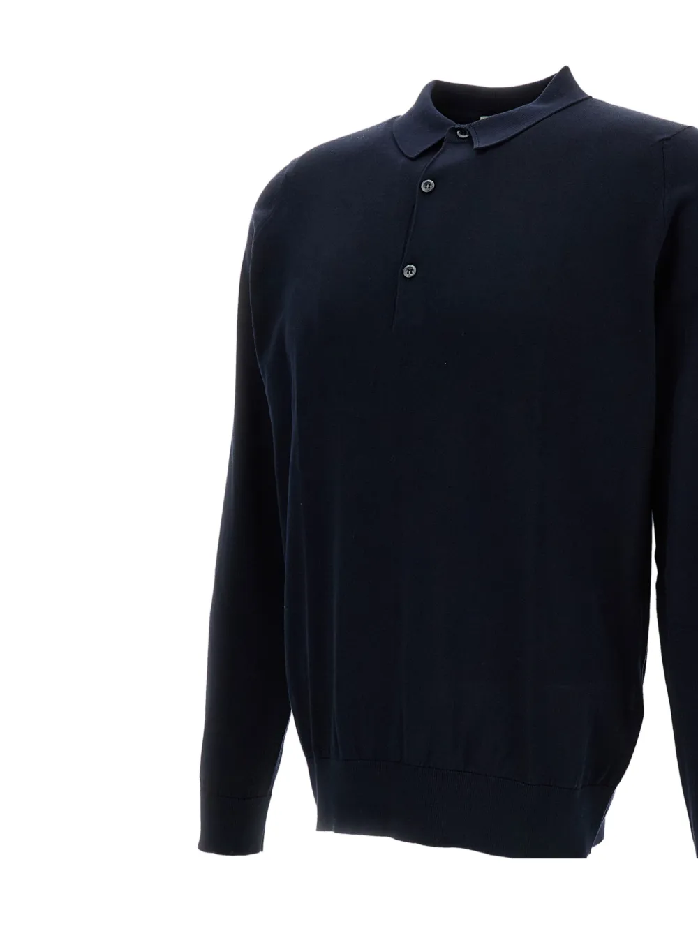 John Smedley Bradwell polo shirt Blauw