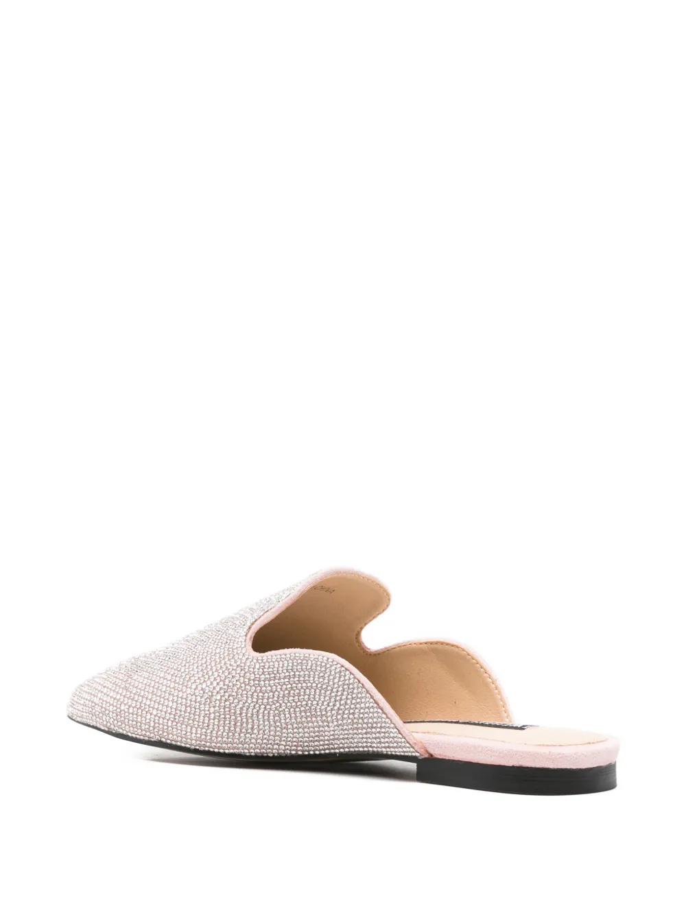  Twenty Fourhaitch Embellished Flat Shoes - Silver 