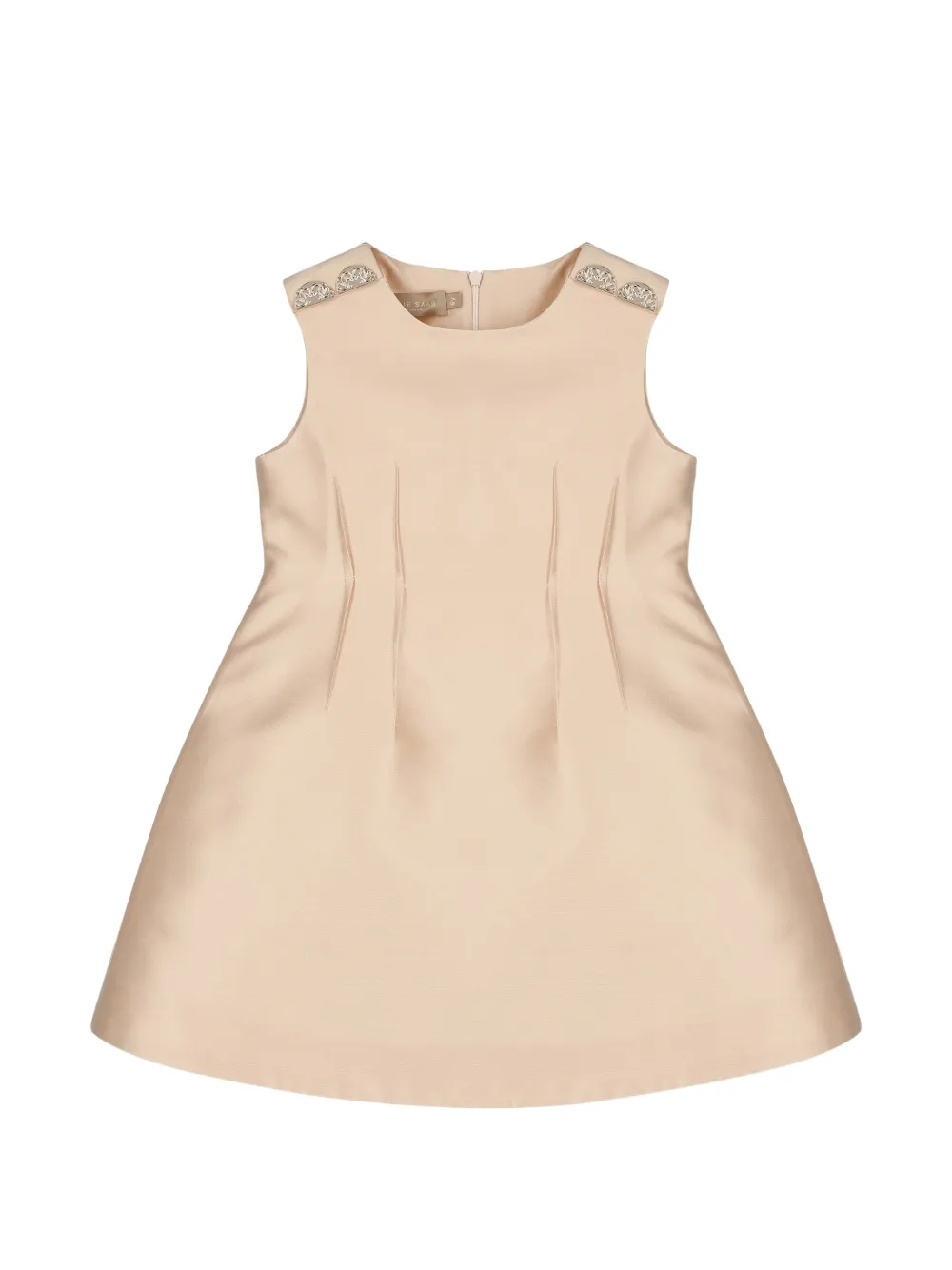 ELIE SAAB JUNIOR Abito con bottoni decorativi - Toni neutri