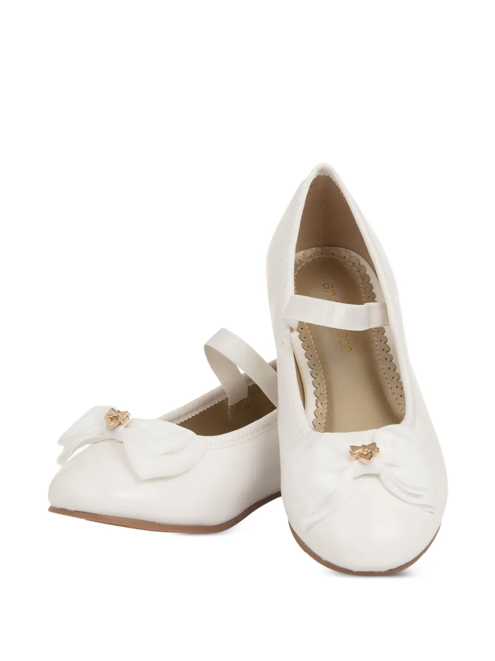 ANGEL'S FACE KIDS Ballerina's verfraaid met strik Wit