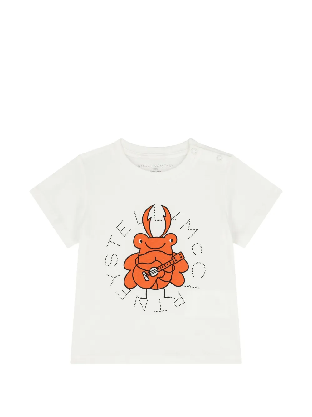 Stella McCartney Kids graphic-print T-shirt - Bianco