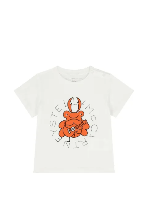 Stella McCartney Kids playera con estampado gráfico