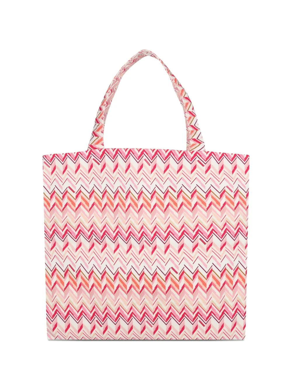  Missoni Kids Zigzag Tote Bag - Pink 