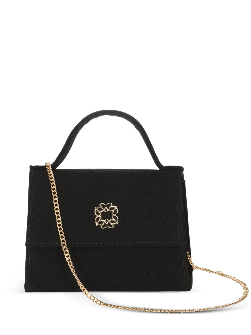 ELIE SAAB JUNIOR logo-detail shoulder bag - Nero