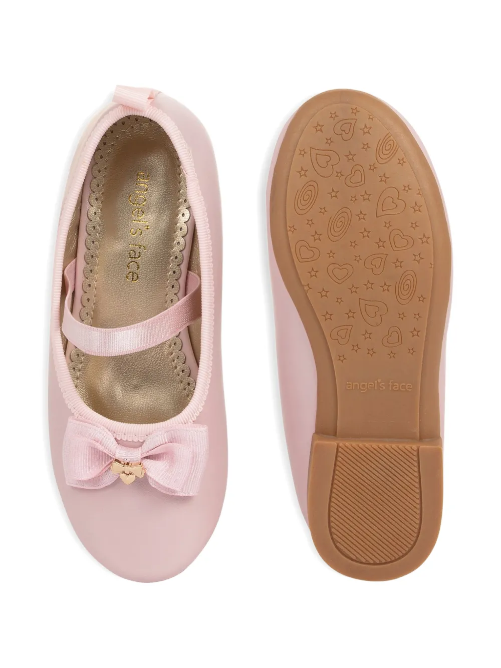 ANGEL'S FACE KIDS Ballerina's verfraaid met strik Roze