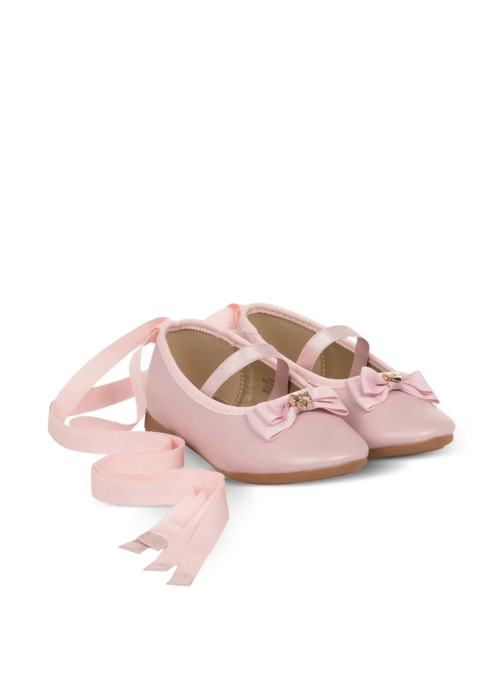 ANGEL'S FACE KIDS bow-embellishment ballerinas - Rosa