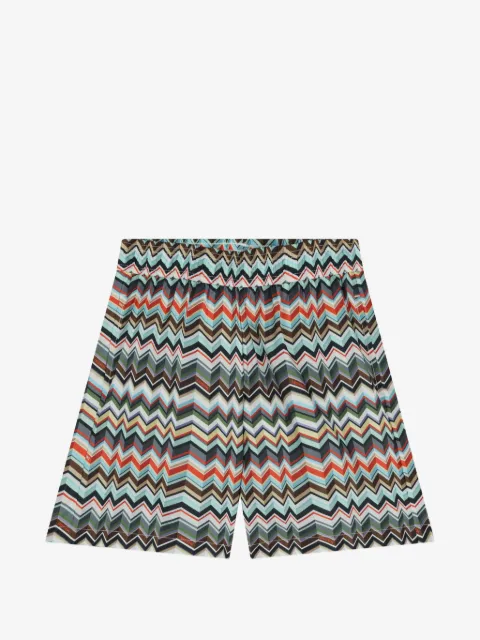 Missoni Kids ジグザグ スイムショーツ