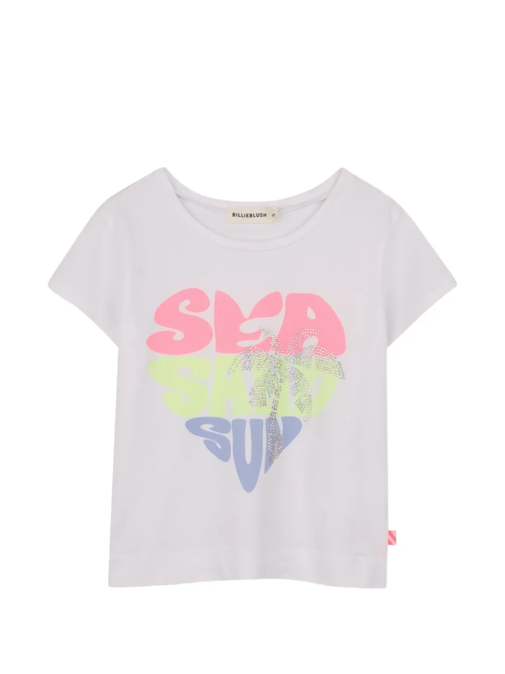 Billieblush Graphic-print T-shirt In White
