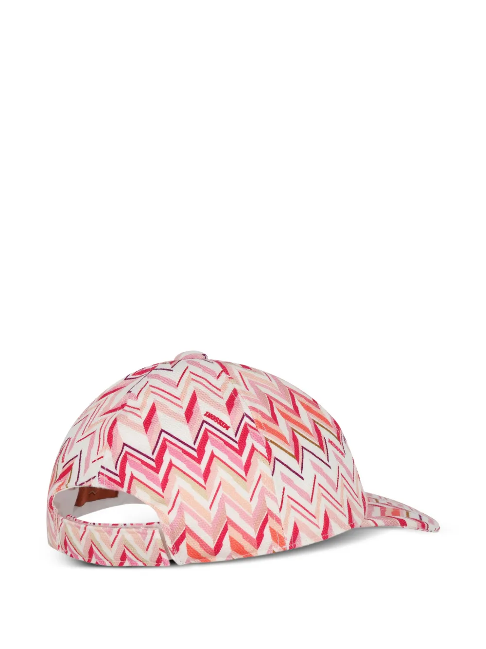 Missoni Kids Honkbalpet met zigzag-patroon Wit