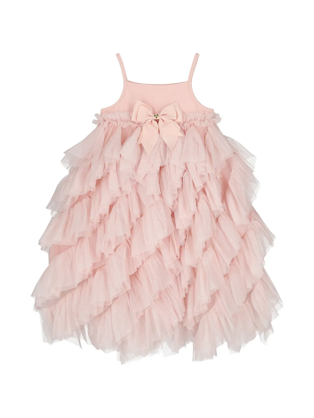 ANGEL'S FACE KIDS Cascade waterfall sparkle tulle dress - Rosa