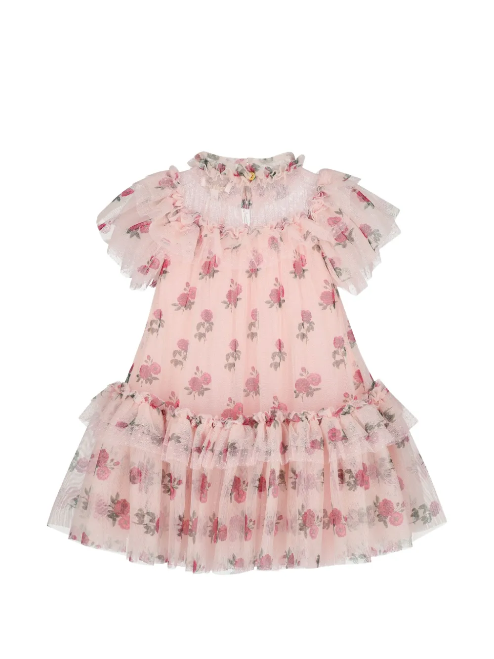 ANGEL'S FACE KIDS Jurk met ruches en bloemenprint Roze