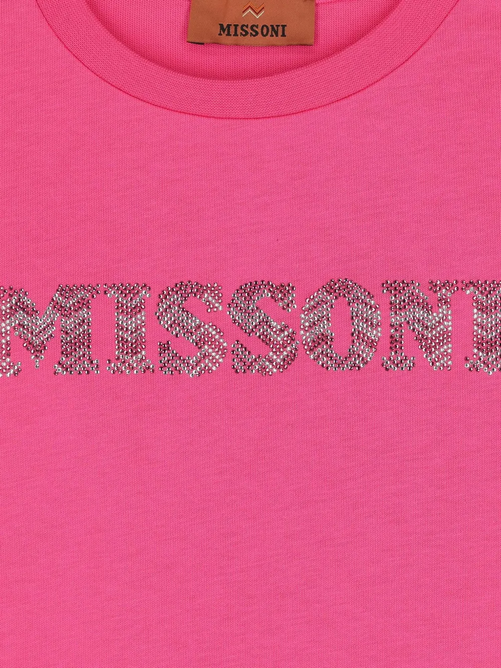 Missoni Kids Jurk met ruches Roze
