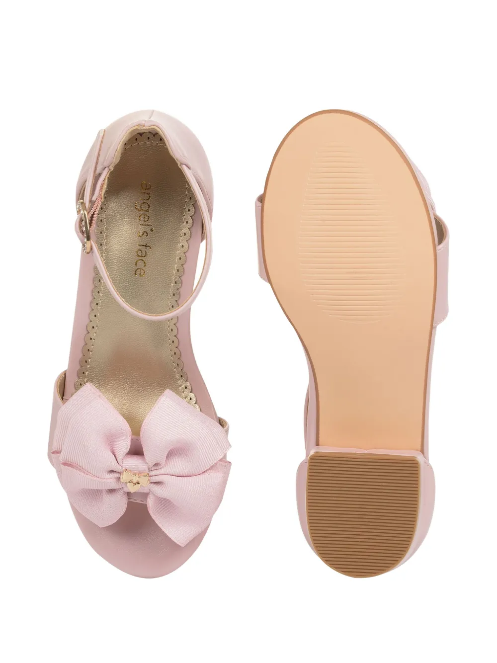 ANGEL'S FACE KIDS Sandalen met gesp en strik Roze