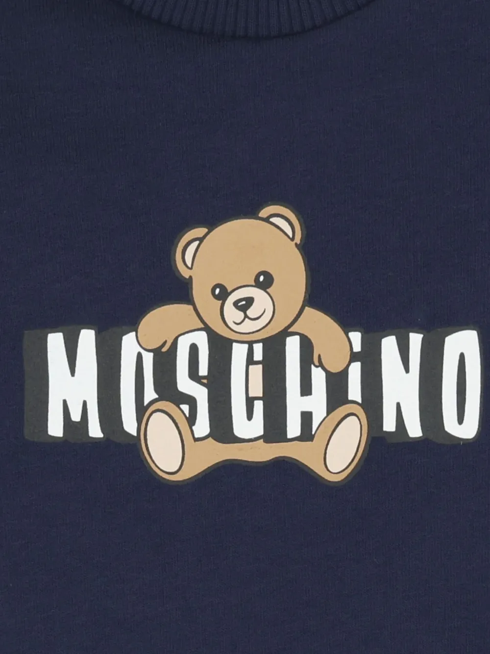Moschino Kids Babypakje met beerprint Blauw