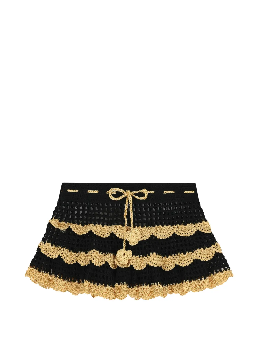 Nessi Byrd Kids Gonna all'uncinetto - Nero