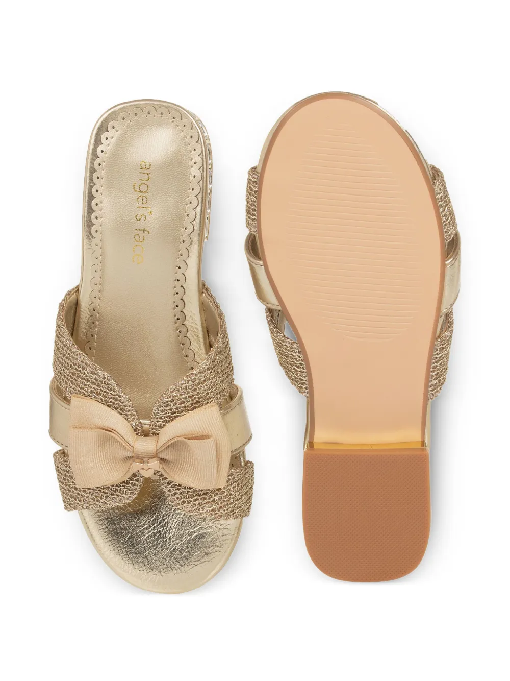 ANGEL'S FACE KIDS Angelica sandalen verfraaid met strik Goud