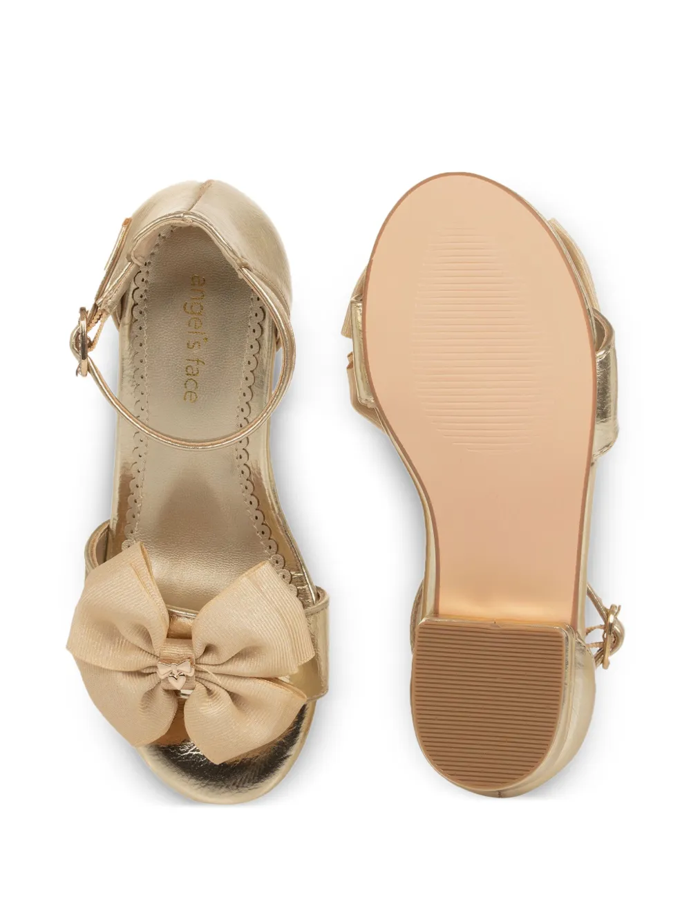 Angel's Face Sandalen met gesp Goud