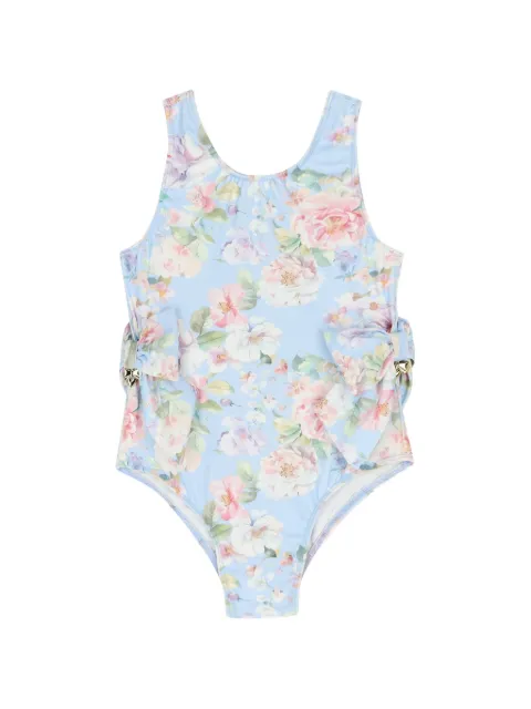 ANGEL'S FACE KIDS traje de baño con estampado floral y moño