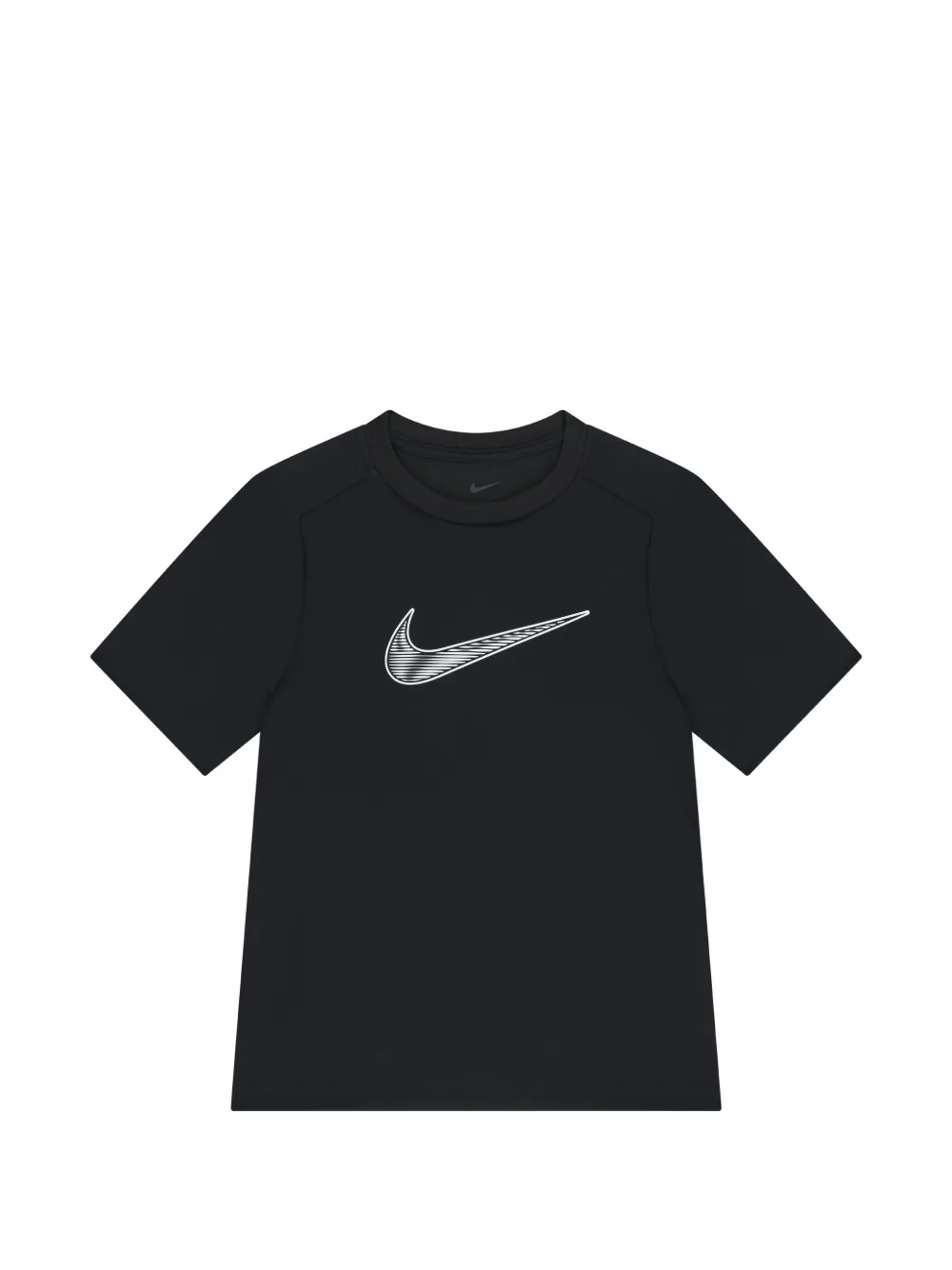 Nike Kids T-shirt con logo - Nero