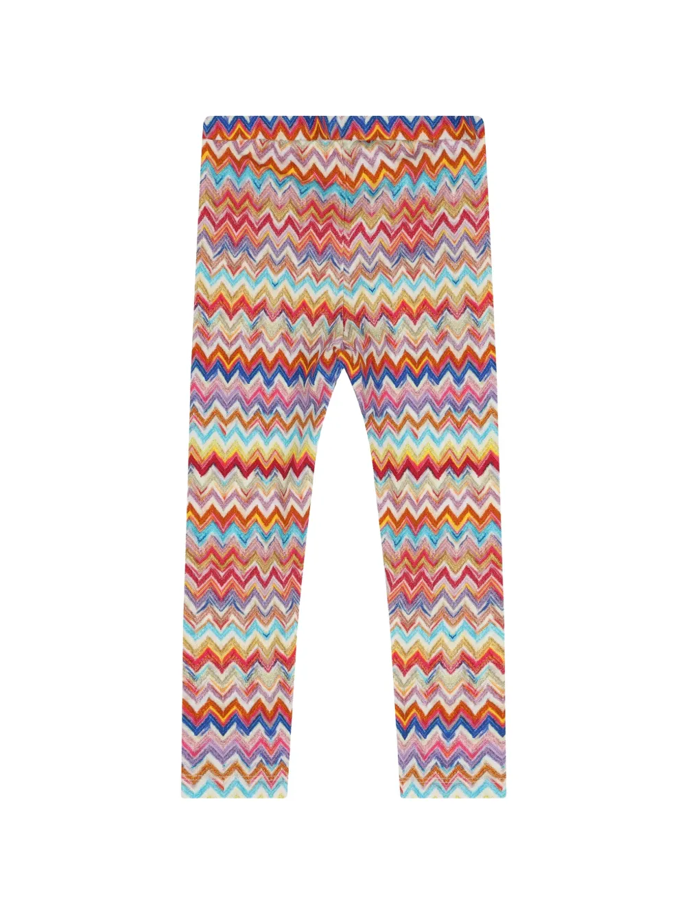 Missoni Kids Legging met zigzag-patroon Rood