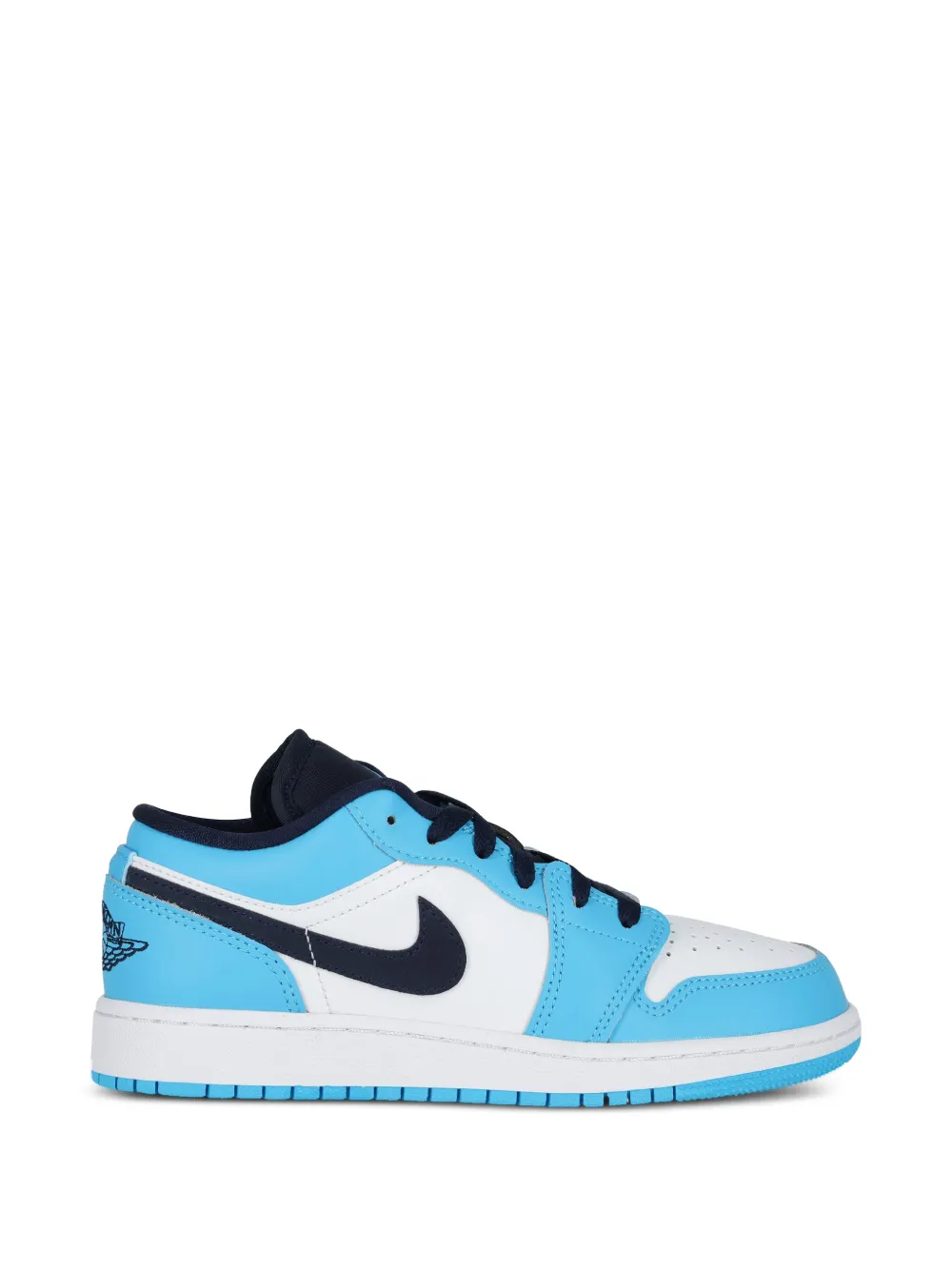Nike Kids Air Jordan 1 low-top sneakers Blauw