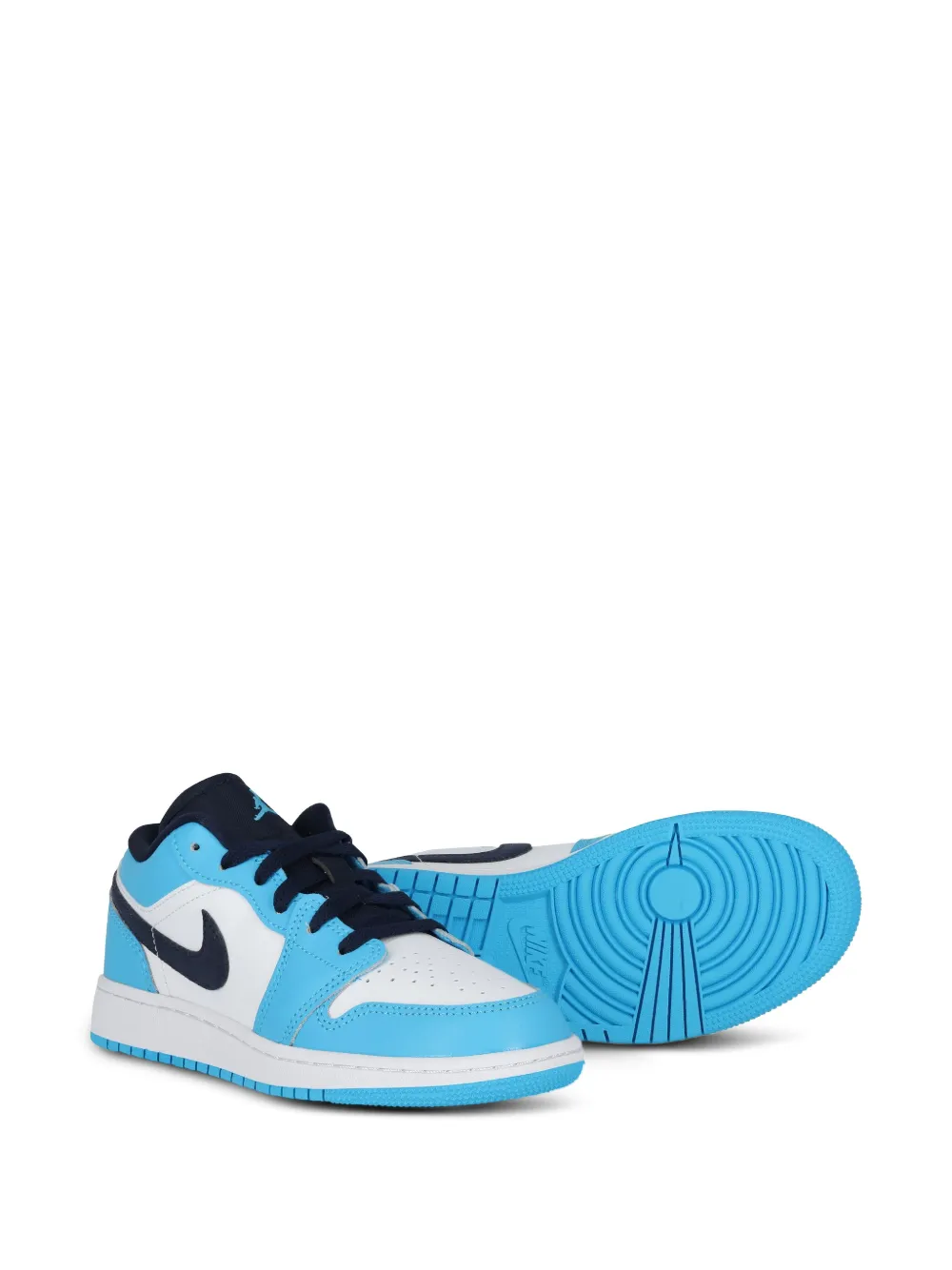 Nike Kids Air Jordan 1 low-top sneakers Blauw
