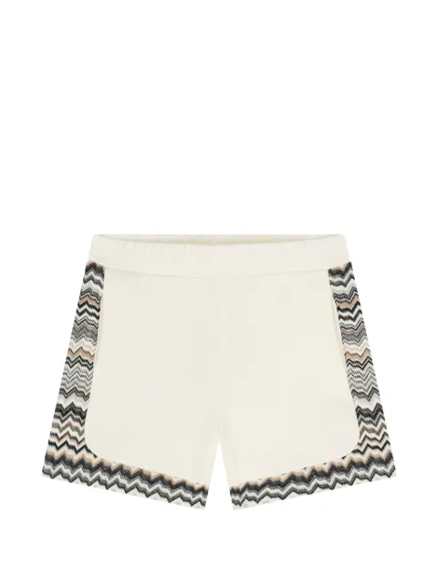 Missoni Kids zig-zag shorts
