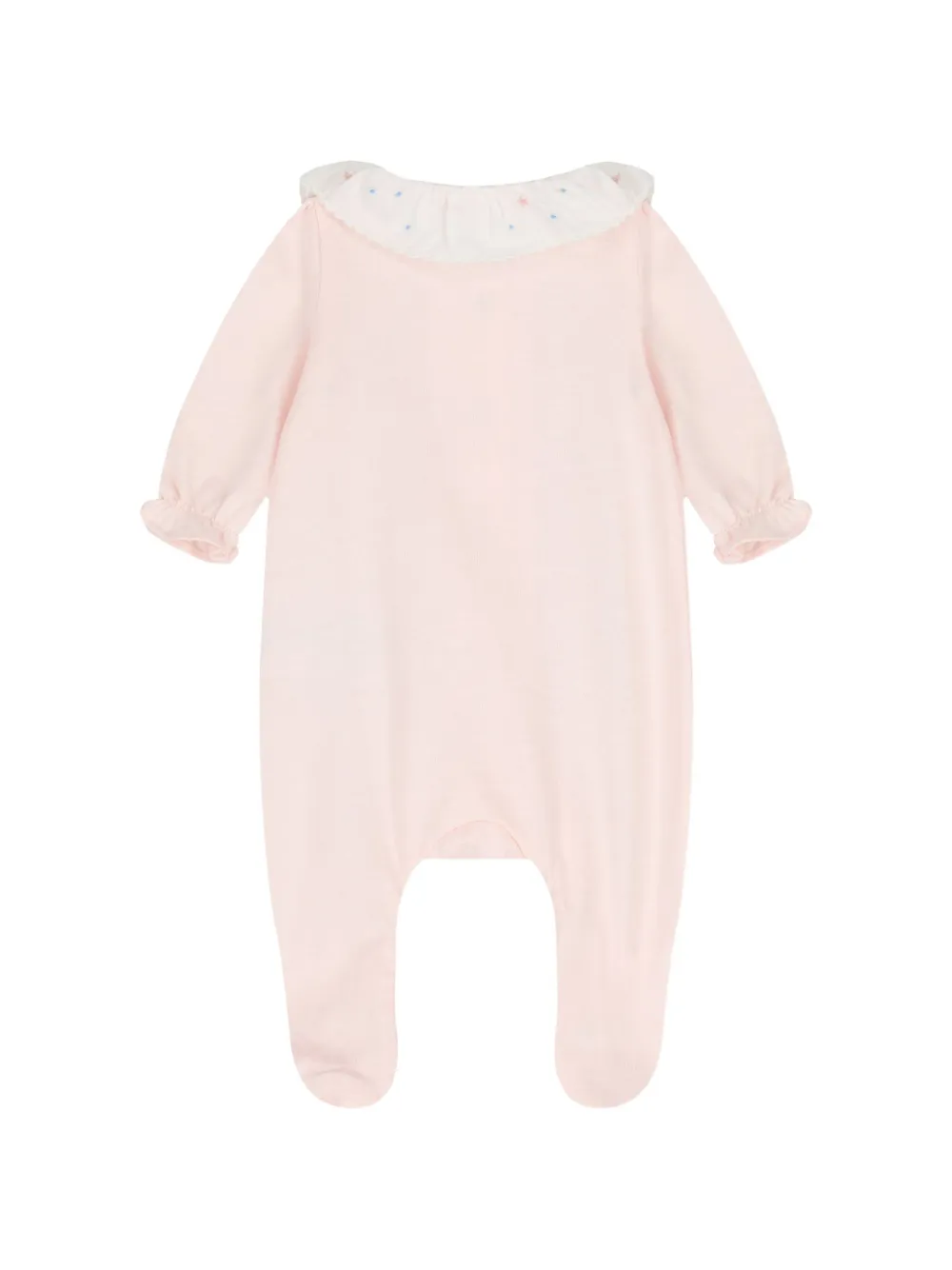 Tartine Et Chocolat Romper met ruches en bloemenprint Roze