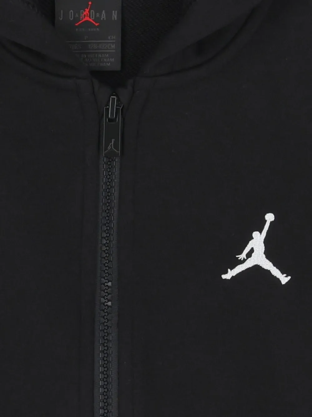 Nike Kids Jordan top met capuchon en rits Zwart