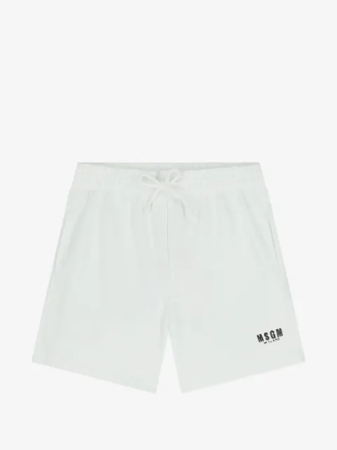 MSGM Kids drawstring-fastening shorts