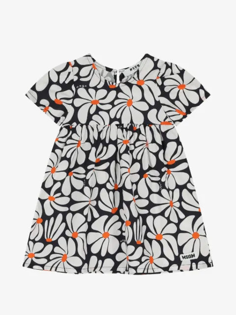 MSGM Kids floral-print dress