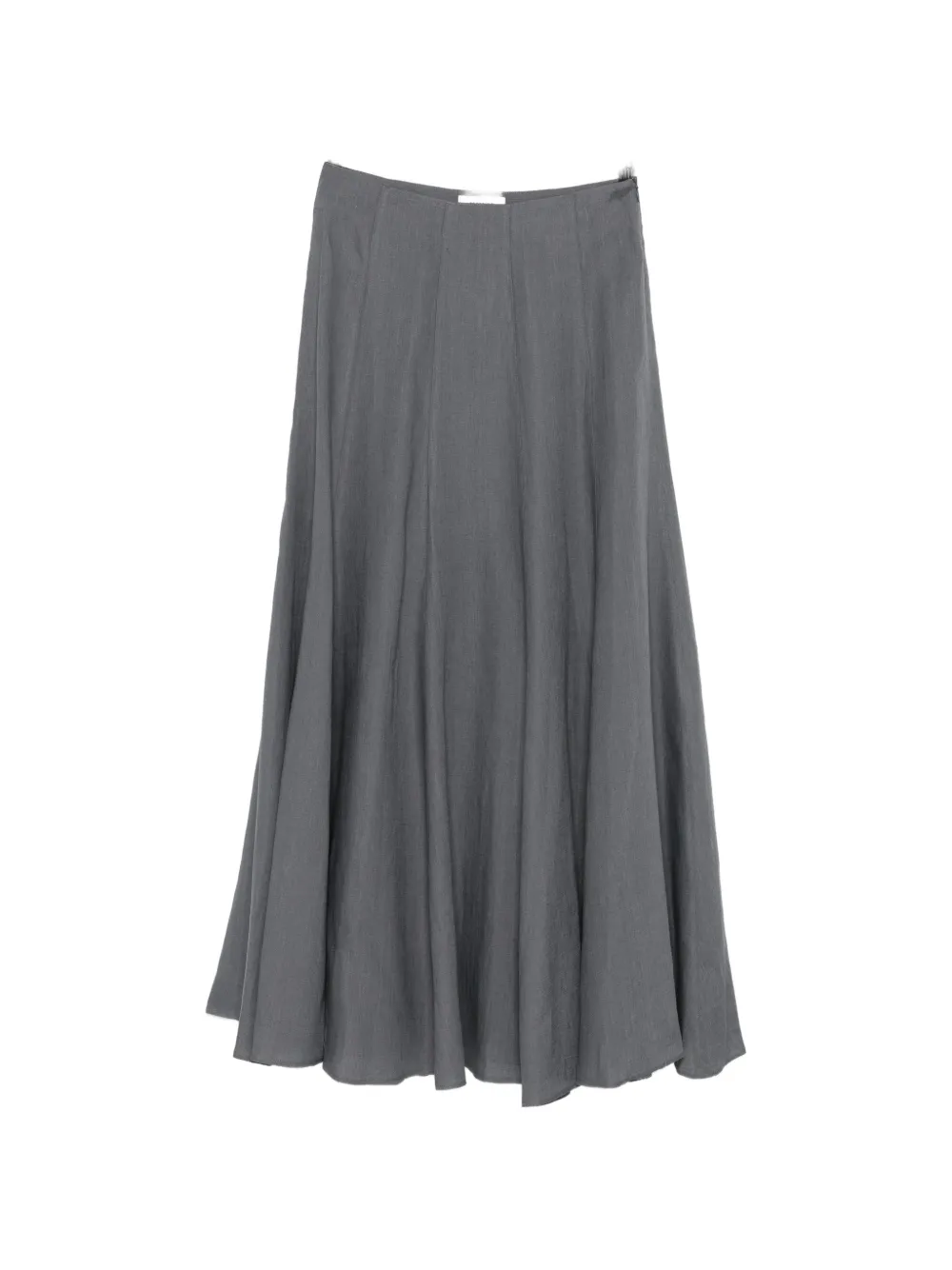 Peserico zip-fastening A-line maxi skirt - Blu