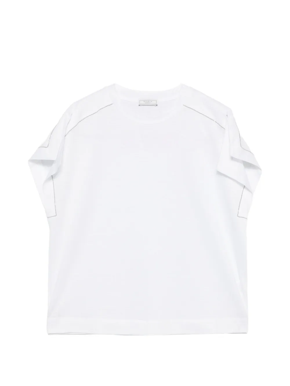 Peserico crew-neck T-shirt - Bianco