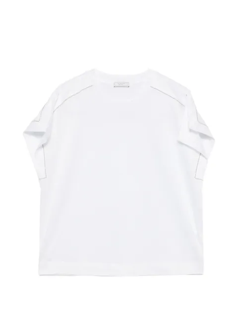Peserico playera con cuello redondo