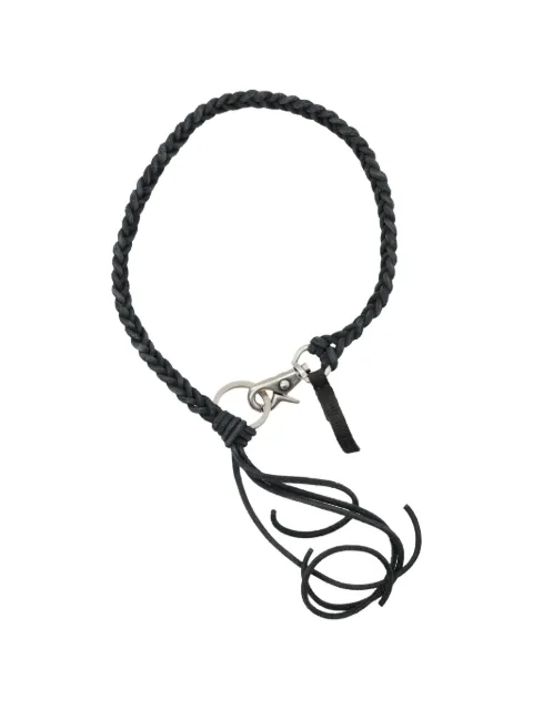 OUR LEGACY Ladon braided leather key chain