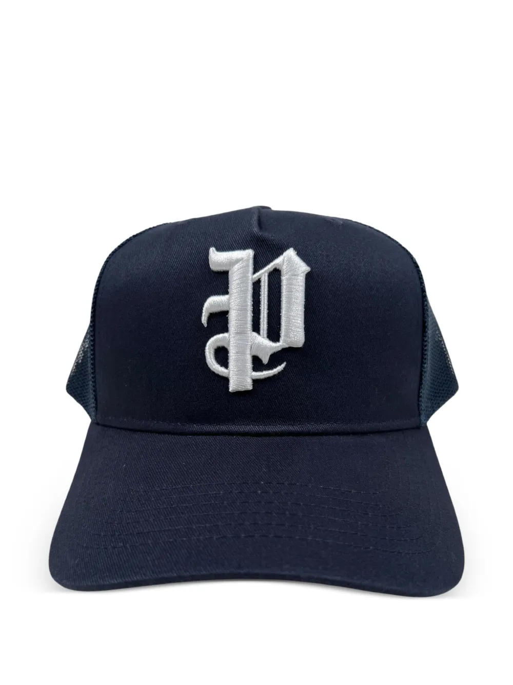 Purple Brand logo-embroidered trucker cap - Blu