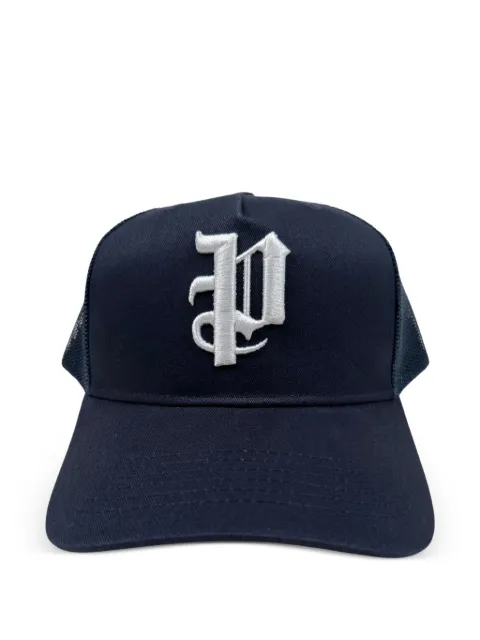 Purple Brand logo-embroidered trucker cap