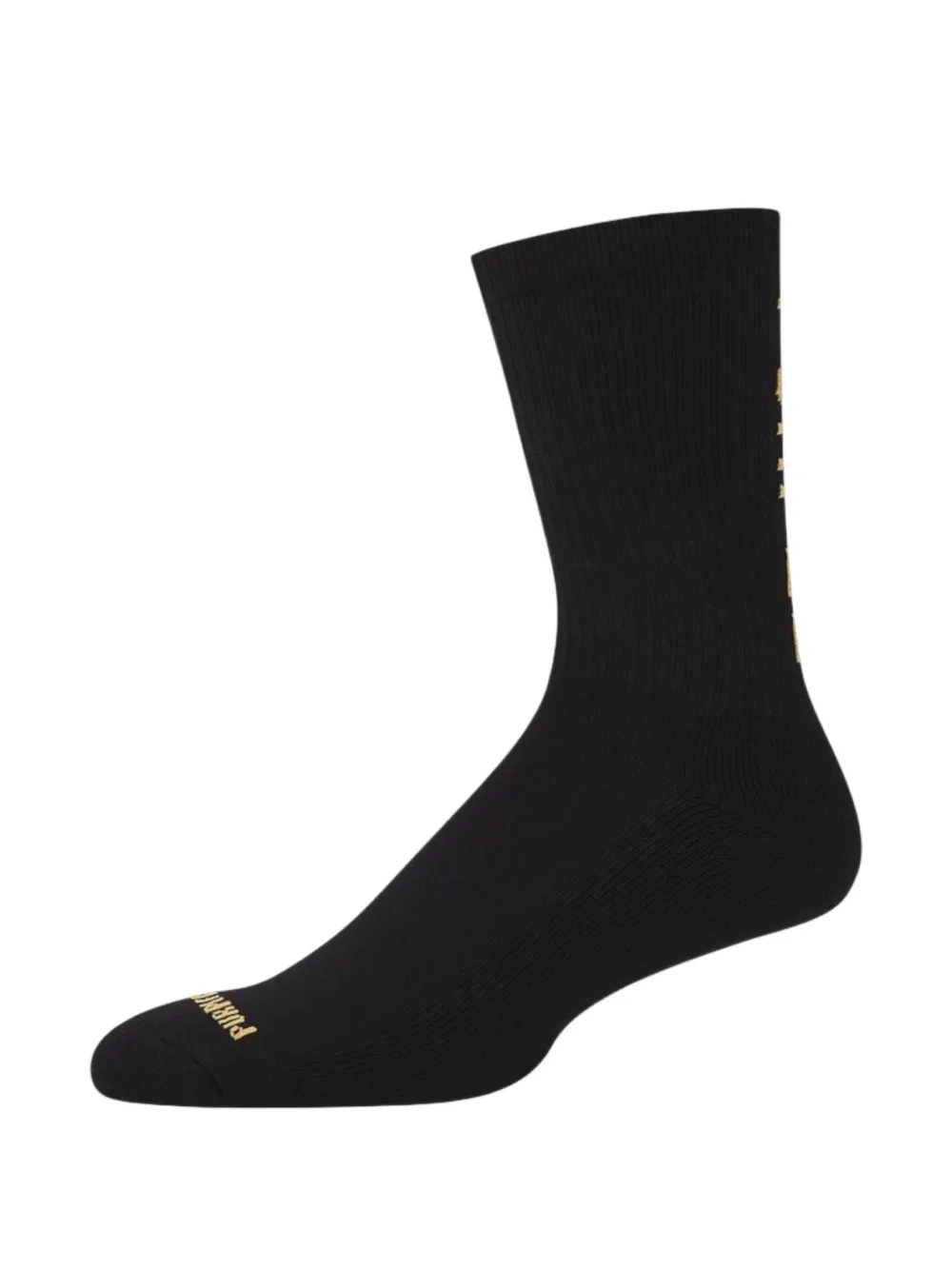 Purple Brand logo-embellishment socks - Nero