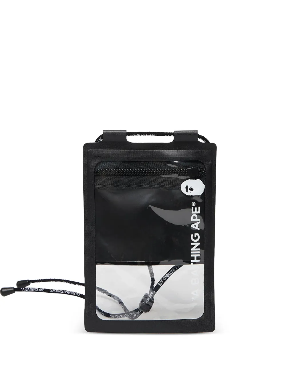A BATHING APE® lanyard pouch - Nero