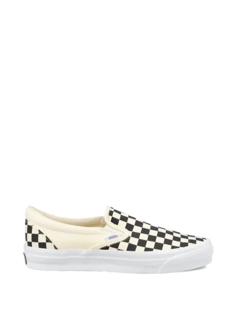 Vans check-pattern slip-on sneakers