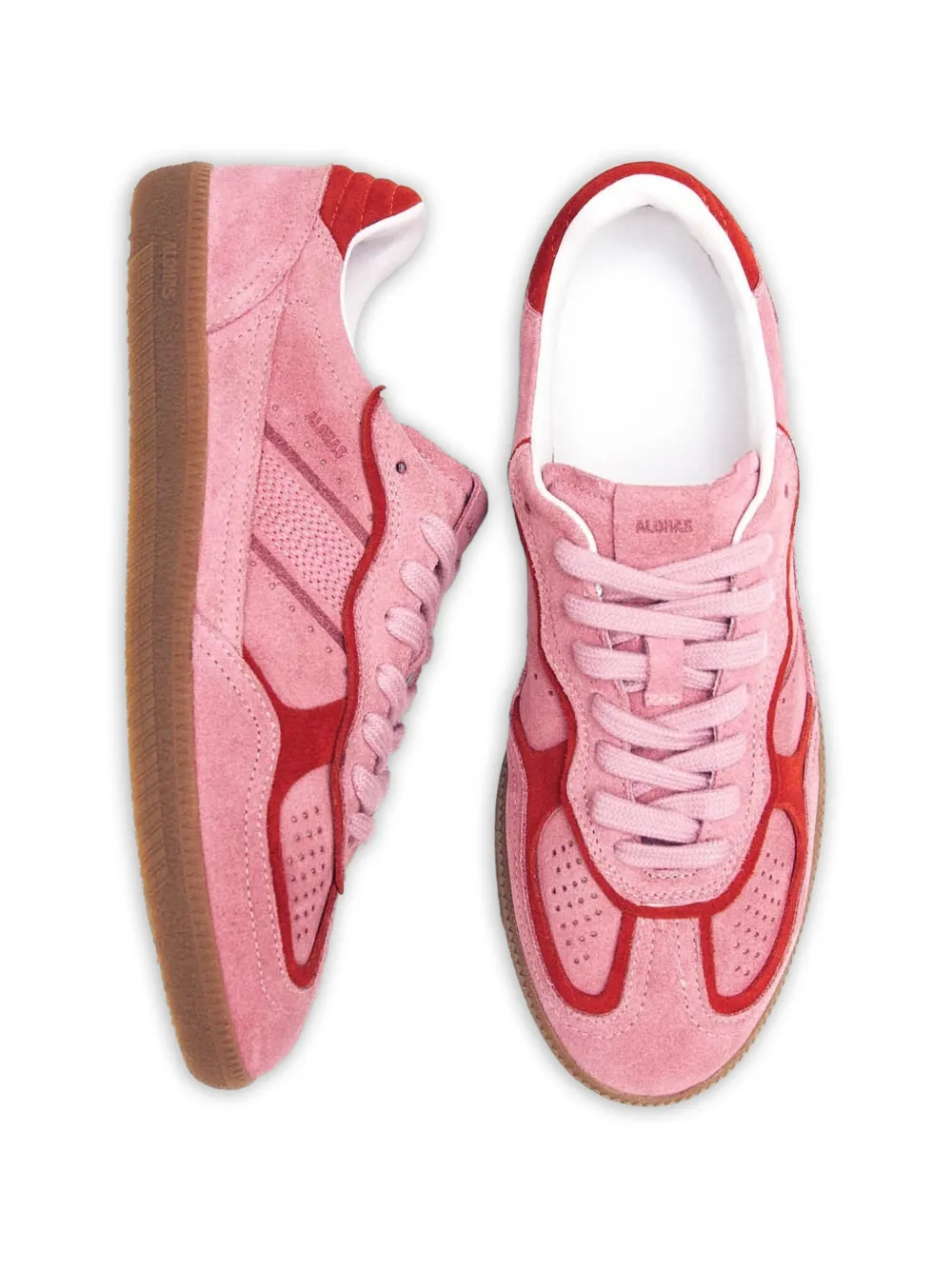 ALOHAS low-top contrast sneakers Roze